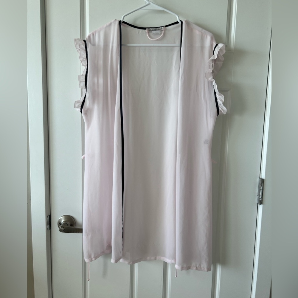 Light Pink Shear Cardigan
